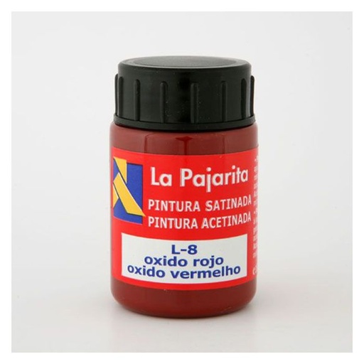 [111122] Pintura la pajarita 35ML nº 8 oxido rojo
