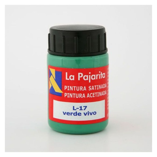 [110522] Pintura la pajarita 35ML nº 17 verde vivo