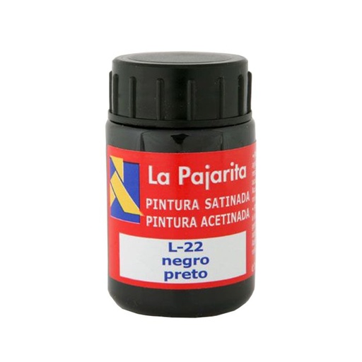 [110622] Pintura la pajarita 35ML nº 22 negra