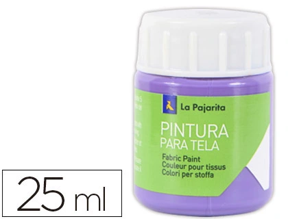 [117871] Pintura para tela LA PAJARITA lila 25 ml