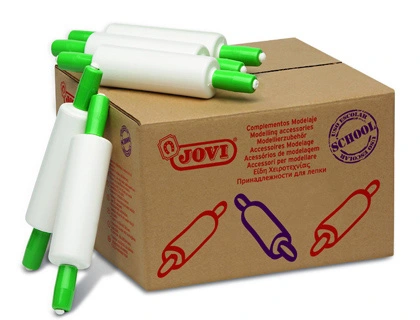 [155R/25] Accesorios modelaje JOVI rodillos plastico varios 25 unidades