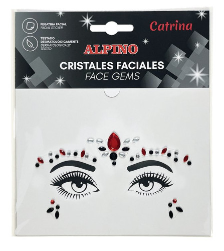 [DL000632] ALPINO gemas faciales adhesivas catrina ALPINO DL000632