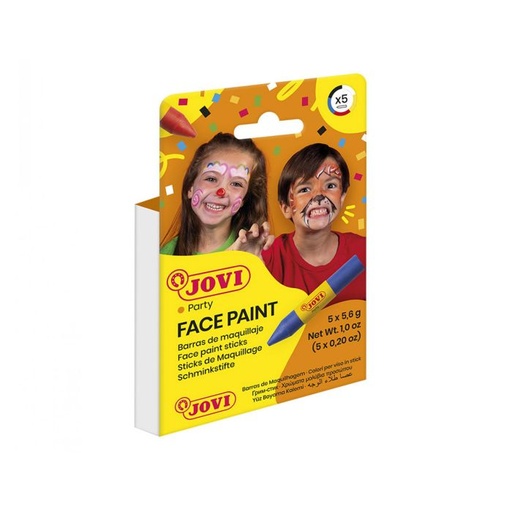 [175] Maquillaje JOVI face paint 5 colores 4G