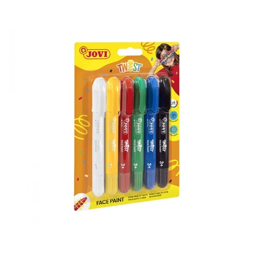 Maquillaje JOVI lapiz stick twist 6 colores