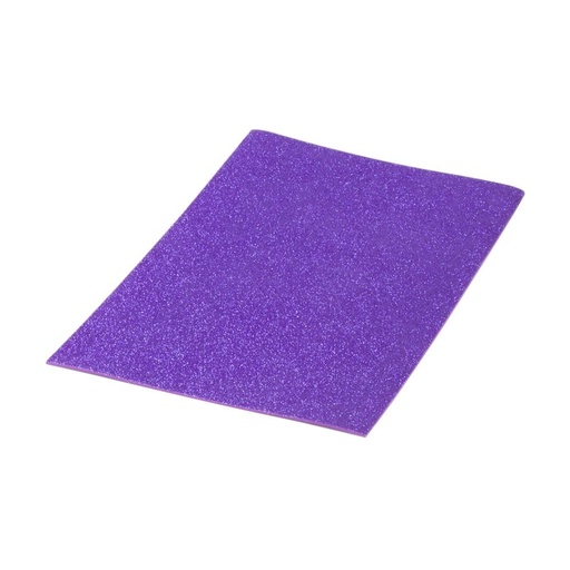 [5020309] Lamina goma eva purpurina biodegradable 40X60CM lila