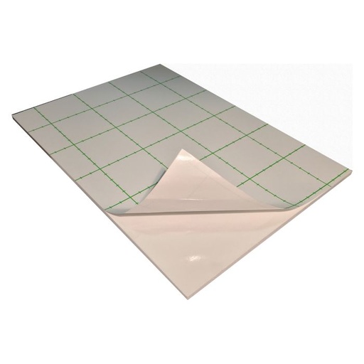 [05225H70/25] Carton pluma adhesivo 5MM 70X100 blanco paquete 5UD