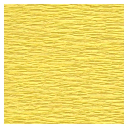 [45020] Papel crepe michel 50X200CM amarillo paquete 10UD