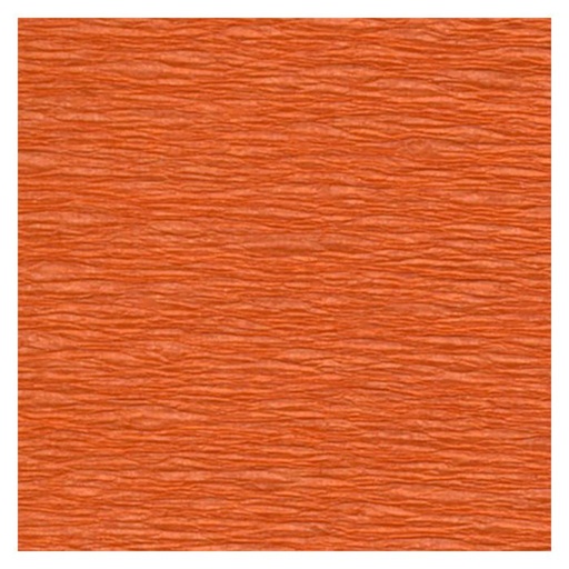 [45047] Papel crepe michel 50X200CM naranja paquete 10UD