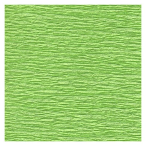 [45110] Papel crepe michel 50X200CM verde claro paquete 10UD
