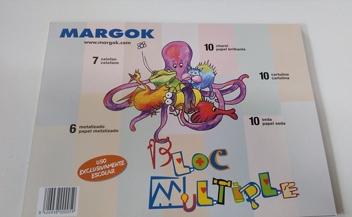 [NO] Bloc manualidades margok multiple