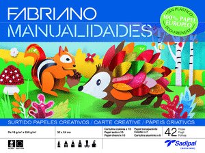 [S0400001] Bloc manualidades multiple papeles creativos 42H