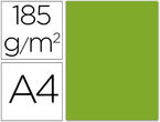 Paq / 50 cartulina iris A4 verde manzana 185GR r: 200040171