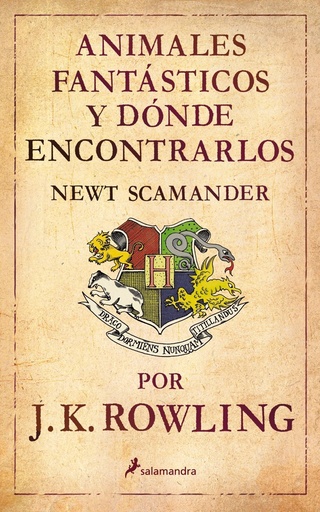 [978-84-9838-268-6] Animales fantásticos y dónde encontrarlos (Un libro de la biblioteca de Hogwarts)