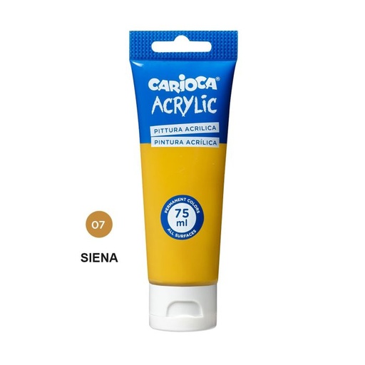 [45244/07] Pintura acrilica carioca 75ML sienna