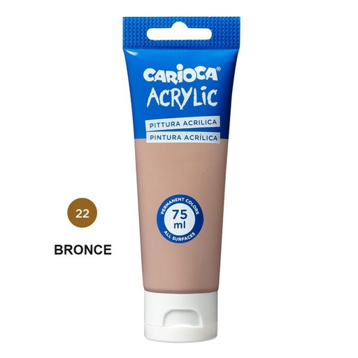 [45244/22] Pintura acrilica carioca 75ML bronce