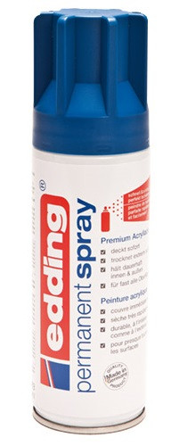 [5200-903] Spray azul genciana mate. edding 5200-903
