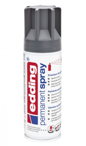 [5200-926] Spray gris antracita mate. edding 5200-926
