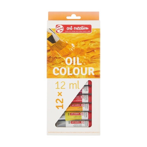 [9020112M] Set oleo talens art creation 12X12ML