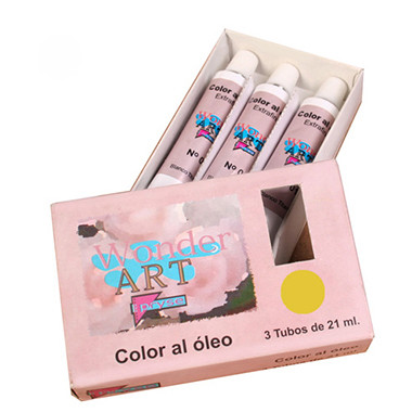[6250006] Caja 3 tubos 21ML. óleo nº.06 ocre wonder art by pryse 6250006