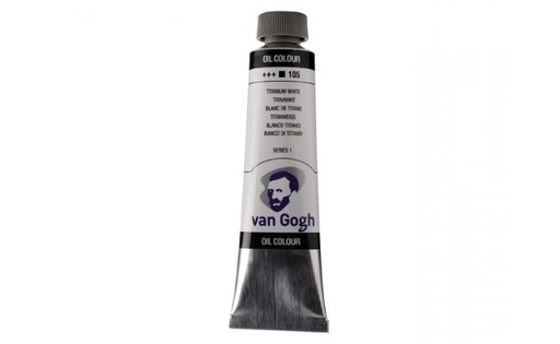 [02051053] Pintura oleo van gogh 40ML blanco titanio
