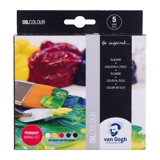 [02820505] Pintura oleo van gogh estuche basico 5X40ML