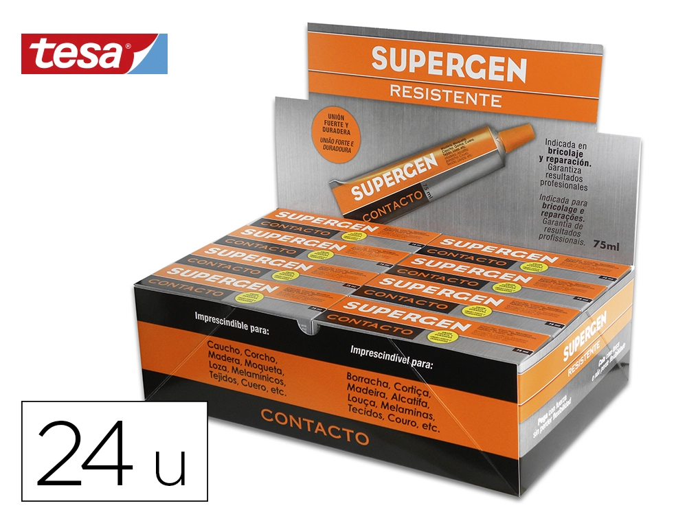[62600-00000-05] Pegamento supergen contacto 75 ml unidad
