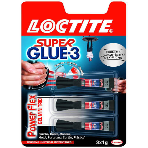 [2640066] Adhesivo instantaneo super glue-3X1GR. monodosis power gel loctite 2640066