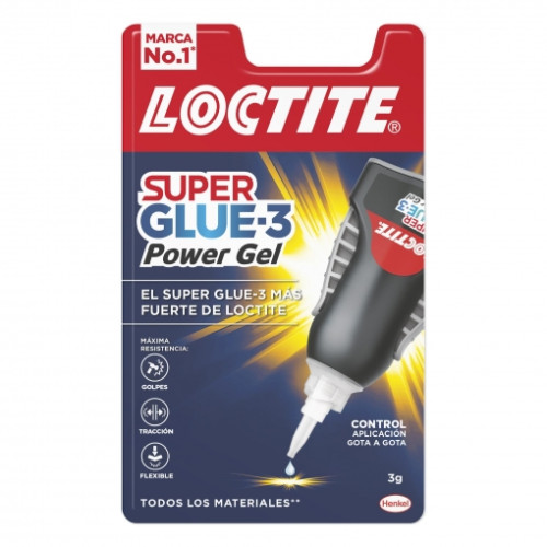 [2641843] Loctite superglue-3 control power gel bl 3 gr loctite 2641843