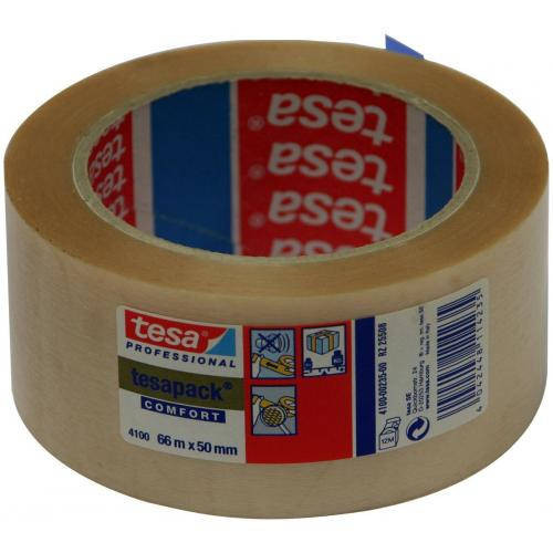 [04100-00227-00] Cinta de embalaje en pvc rugoso 50MM.X66M. transparente tesa 04100-00228-00