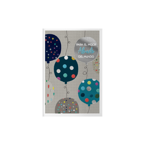 [70081] Tarjetas de felicitación abuelos - tamaño 11,5 x 17 cm - modelo dots dohe 70081