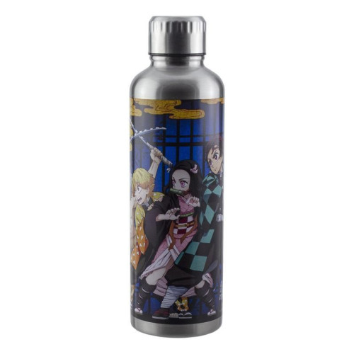 [PP10191DE] Botella metálica premium demon slayer personajes 4 paladone redstring PP10191DE