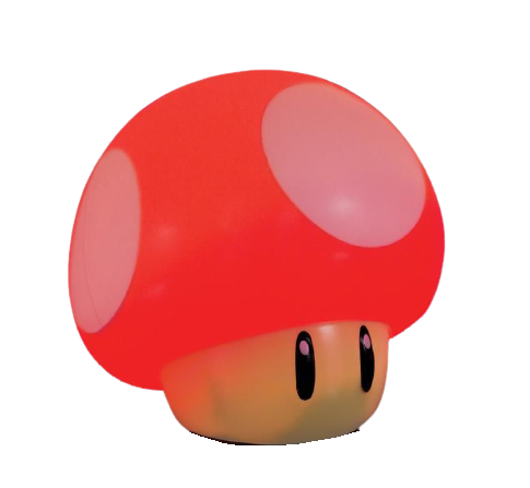 [PP4017NNV4] Lámpara ambiente diseño seta super mario paladone redstring PP4017NNV4