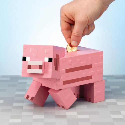 [PP6590MCF] Hucha minecraft cerdito paladone redstring PP6590MCF