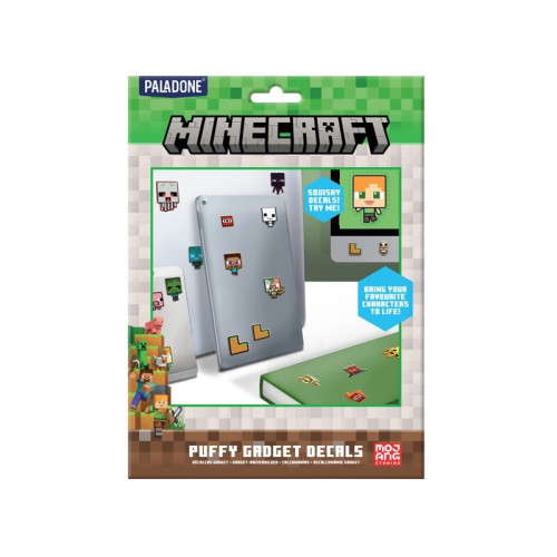 [PP13218MCF] Pack vinilos para gadgets minecraft 21 x 15 cm paladone redstring PP13218MCF