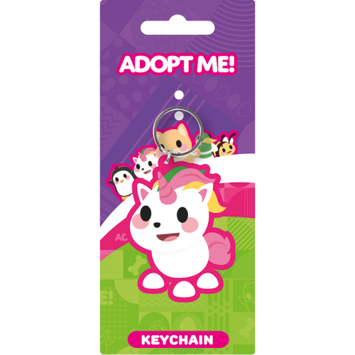 [RK39481C] Llavero unicornio - adopt me! 6 cm pyramid redstring RK39481C