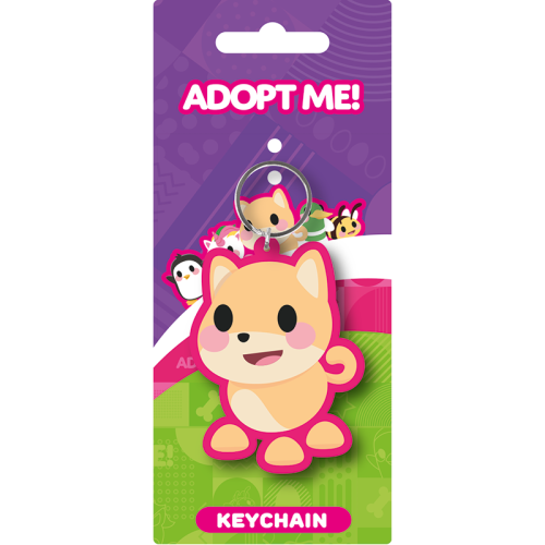 [RK39480C] Llavero perro - adopt me! 6 cm pyramid redstring RK39480C