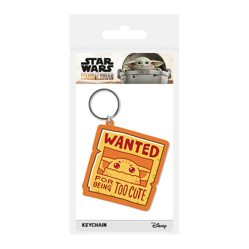 [RK39324C] Llavero de goma the mandalorian grougu wanted pyramid redstring RK39324C
