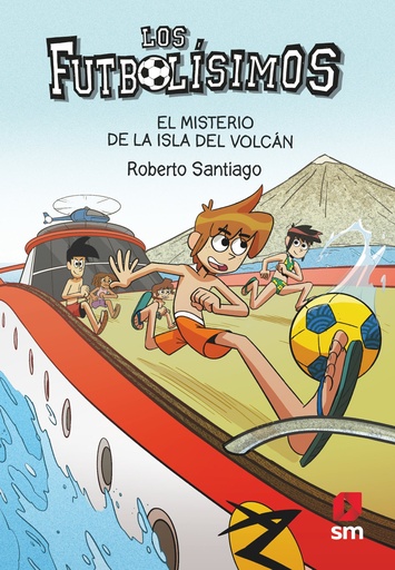 [978-84-1318-842-3] Los Futbolísimos 18: El misterio de la isla del volcán