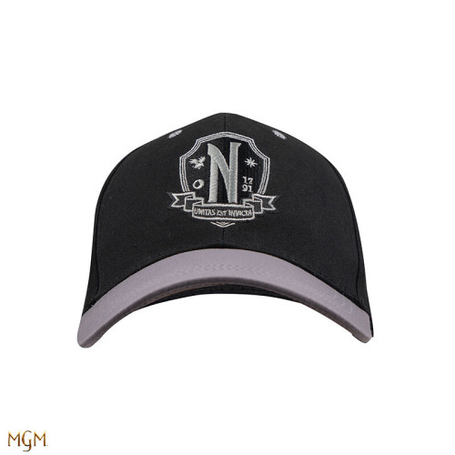 [CR2671] Gorra con visera nevermore academy negra 54-60 cm (circunferencia) cinereplicas redstring CR2671