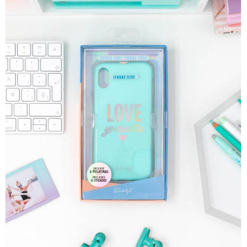 [WOA09593EN] Carcasa iphone x/xs the powerful collection-love yourselfie mr. wonderful WOA09593EN