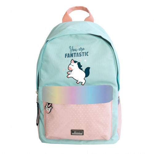 [WOA11110EM] Backpack unicorn - you are fantastic mr wonderful WOA11110EM