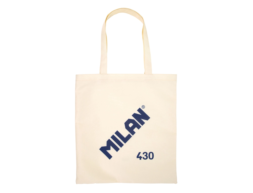 [62101SNCBG] Bolsa con asas milan tote bag serie 1918 color beige 380X410 mm