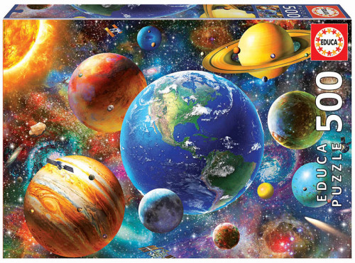 [18449] Educa solar system puzzle rompecabezas 500 pieza(s)