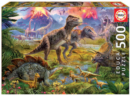 [15969] Educa dinosaur gathering puzzle rompecabezas 500 pieza(s)