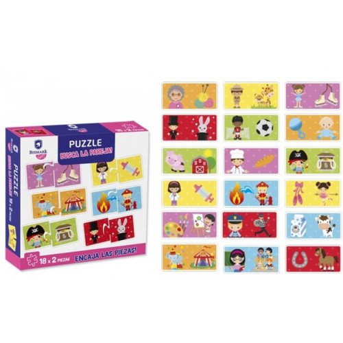 [330477] Puzzle busca la pareja bismark 330477