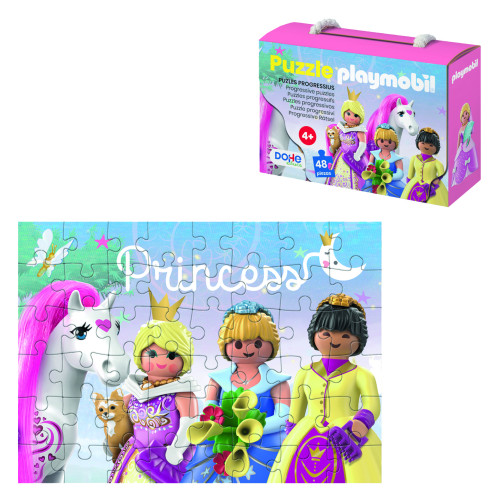 [65014] Caja de puzzle - 48 piezas - playmobil - modelo princess dohe 65014
