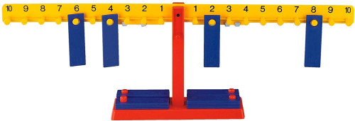 [95030] Juego balanza numerica 20 pesas , 10 colgadores miniland 95030