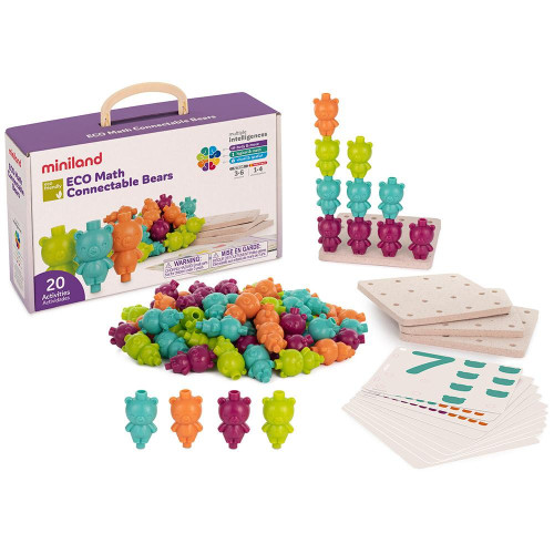 [32149] Set eco math connectable bears miniland 32149