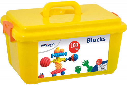 [94039] Juego interstar blocks 100 piezas miniland 94039