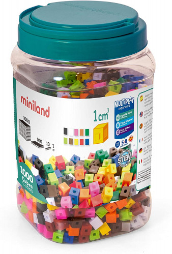[95211] Cubos 1 cm 1000 pcs miniland 95211